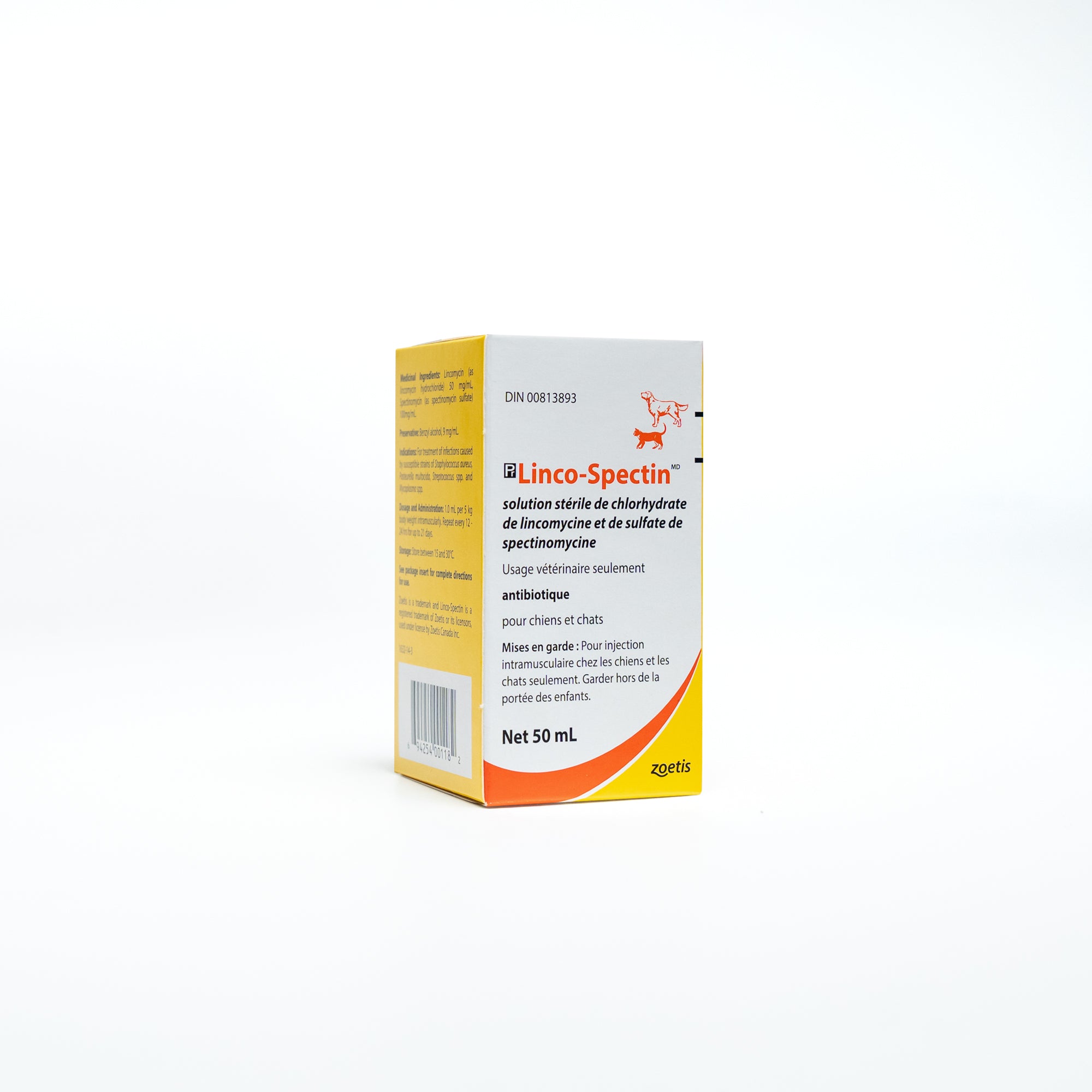 Linco-Spectin Sterile Solution 50/100 mg/ml 50 ml