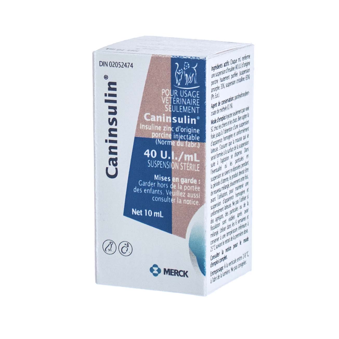 Caninsulin 40 I.U. 10 ml