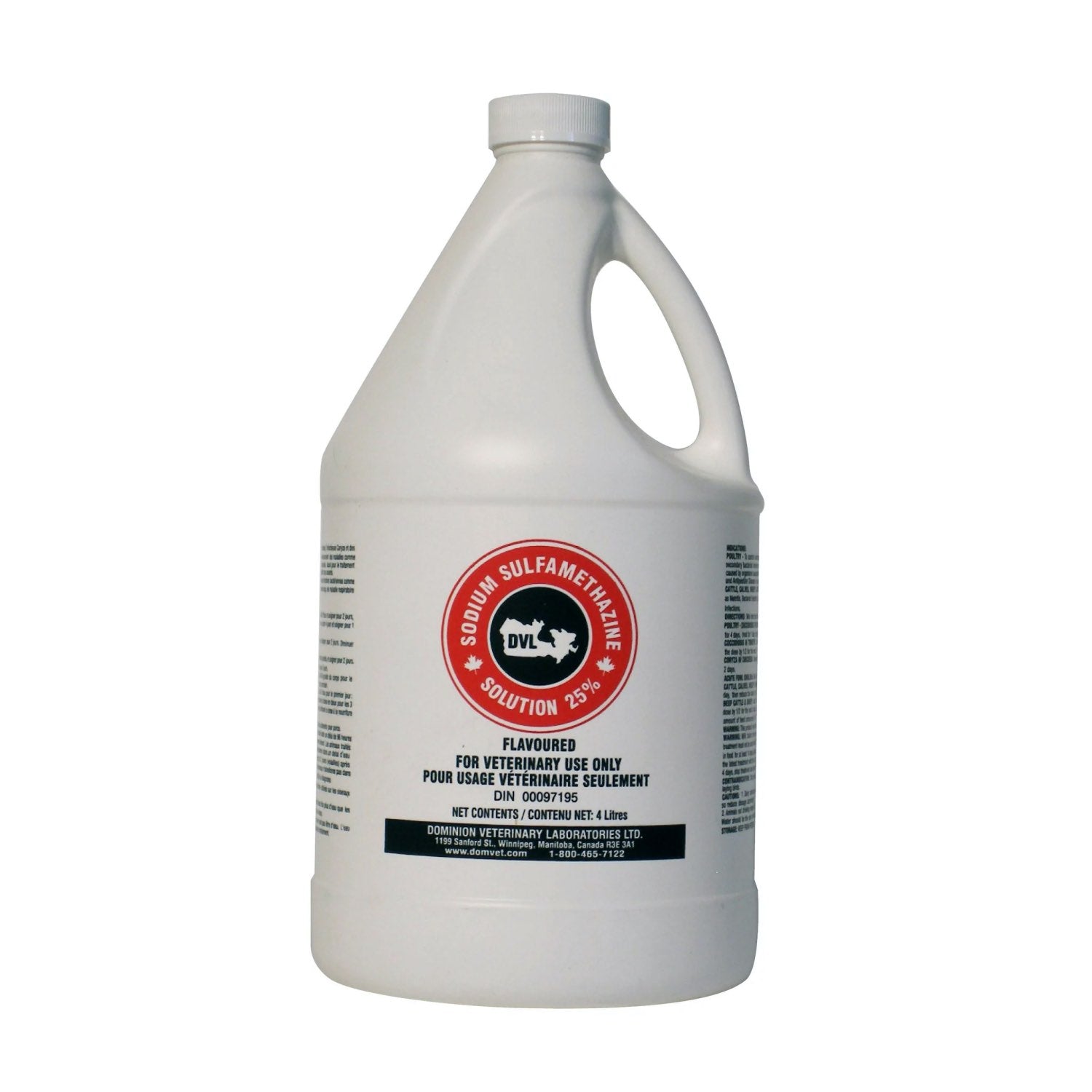 Sodium sulfamethazine solution 25 % 4 L