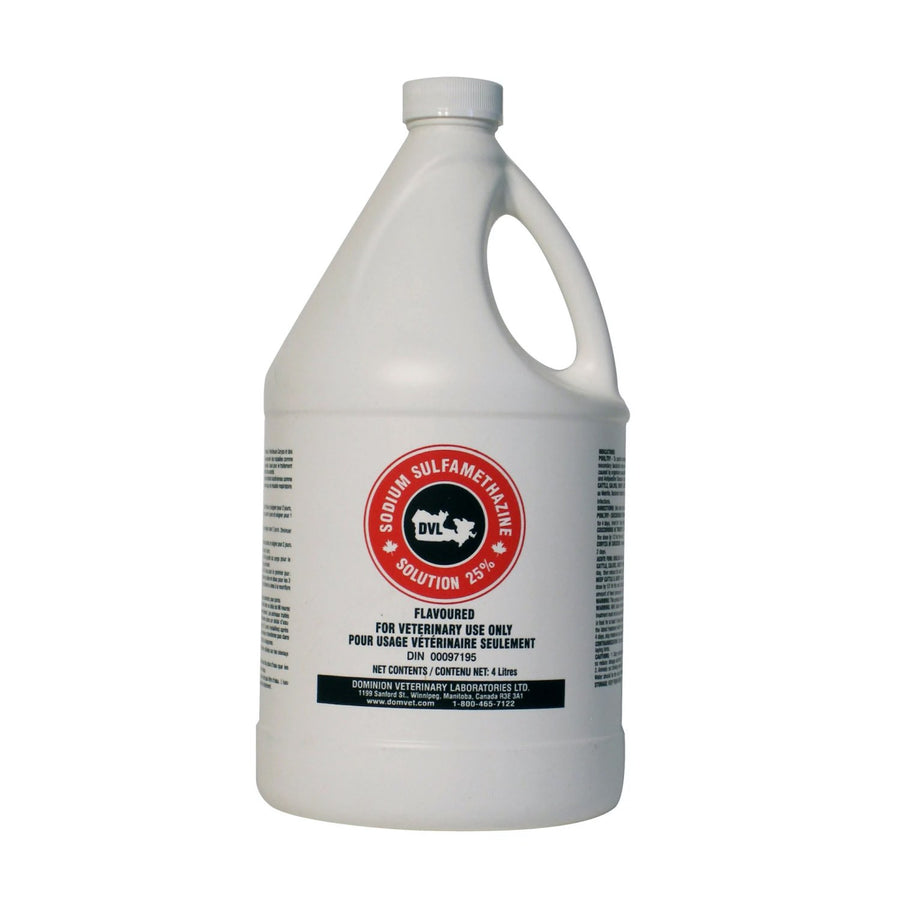 Sodium sulfamethazine solution 25 % 4 L
