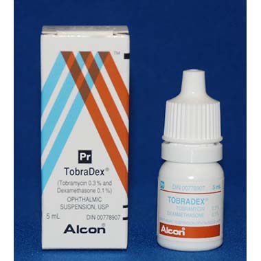 Tobradex ophthalmic suspension N/ A 5 ml