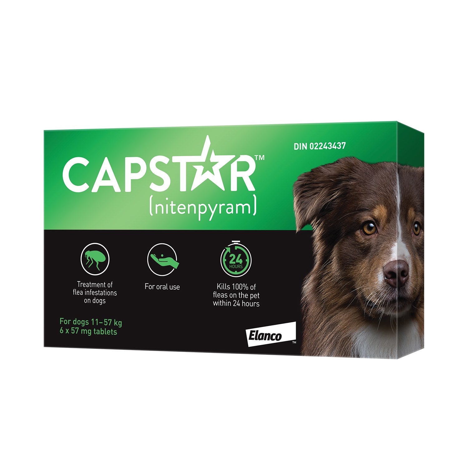 Capstar for dog 57 mg 6 Tab