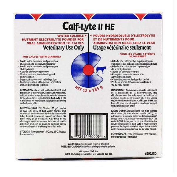 Calf Lyte II HE 12 x 185 g N/ A