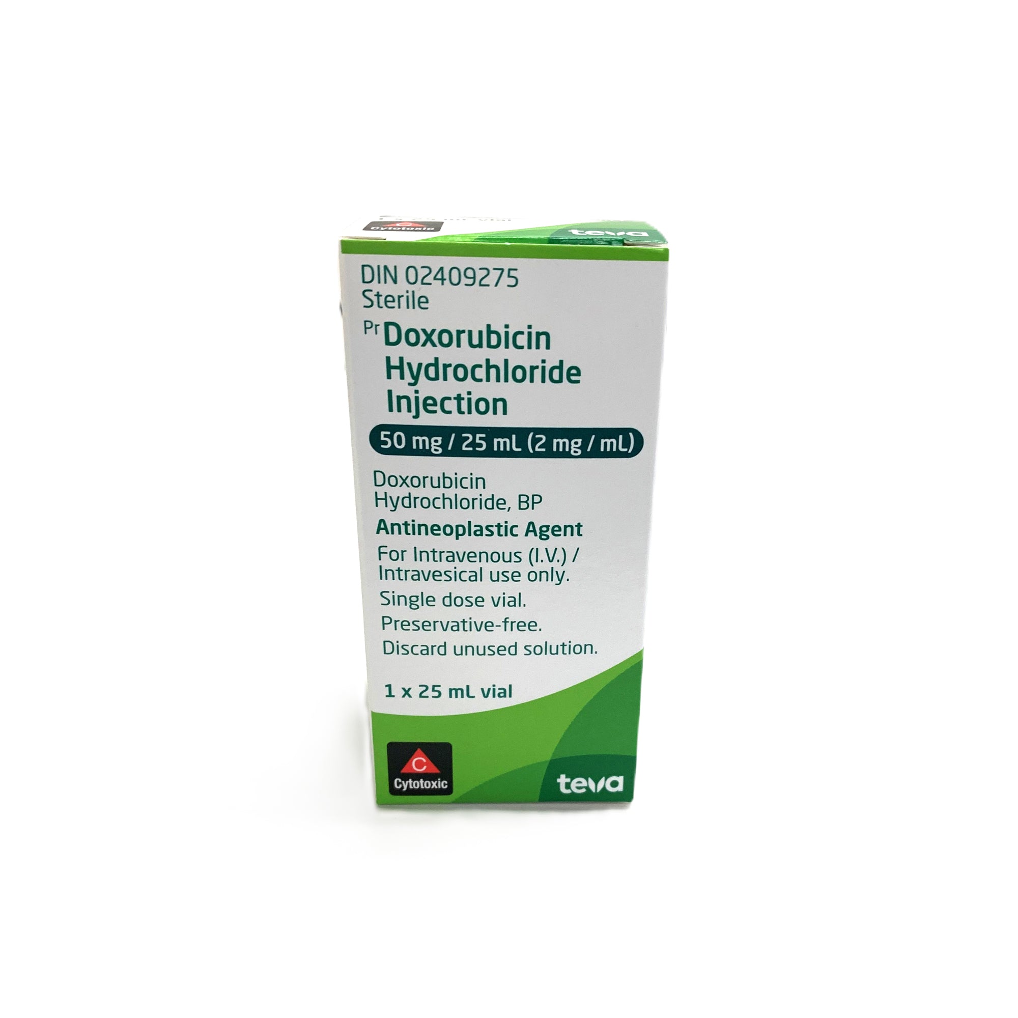 Doxorubicin 50 mg 25 ml