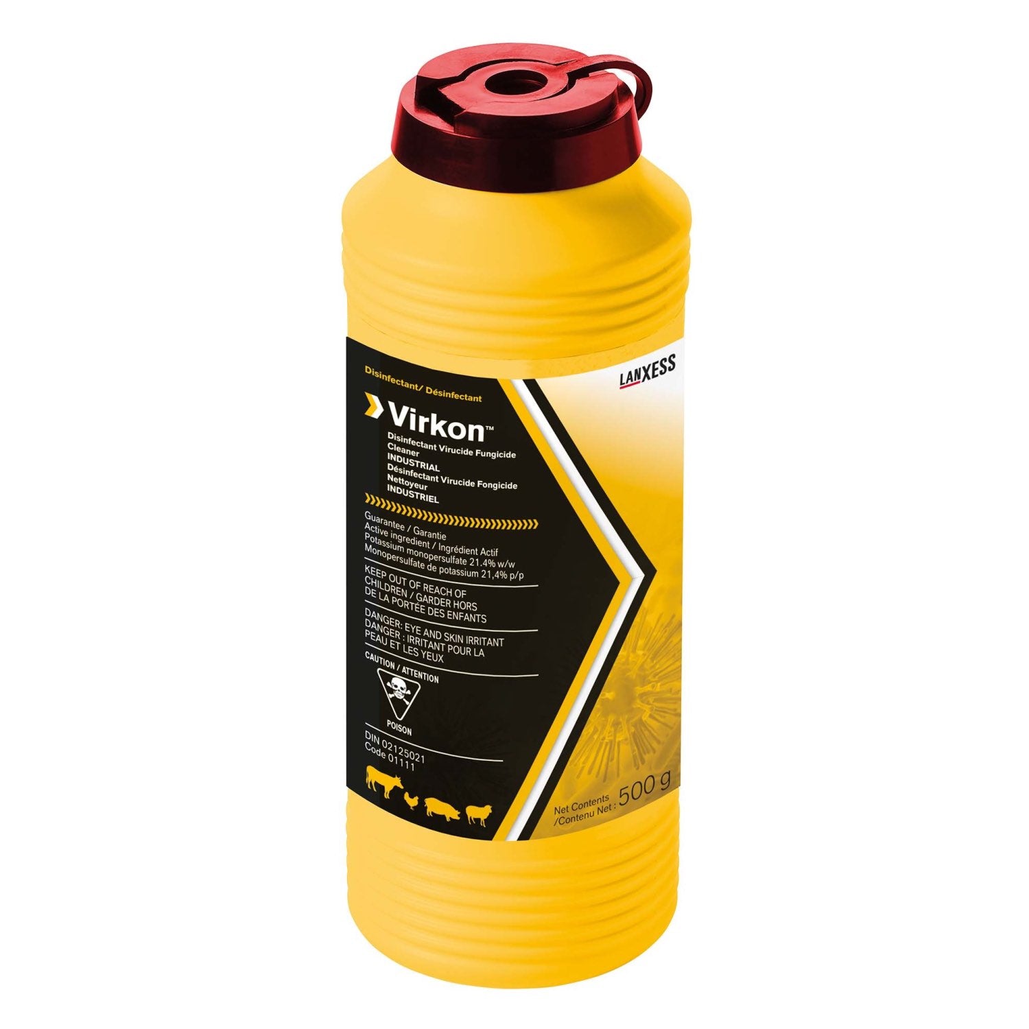 Virkon powder Disc. - 500 g 21.4 %