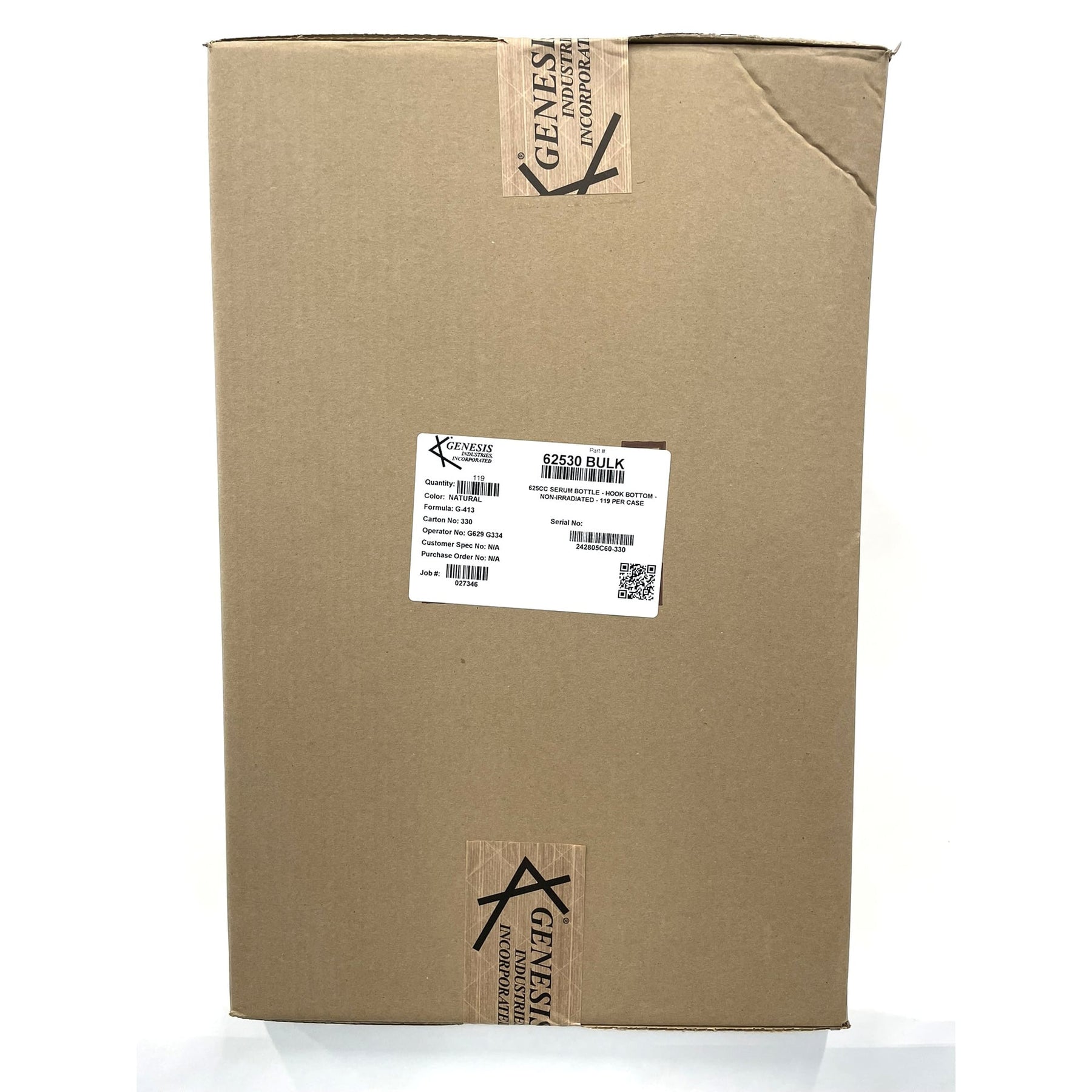 Serum bottles Natural 119 x 625 ml
