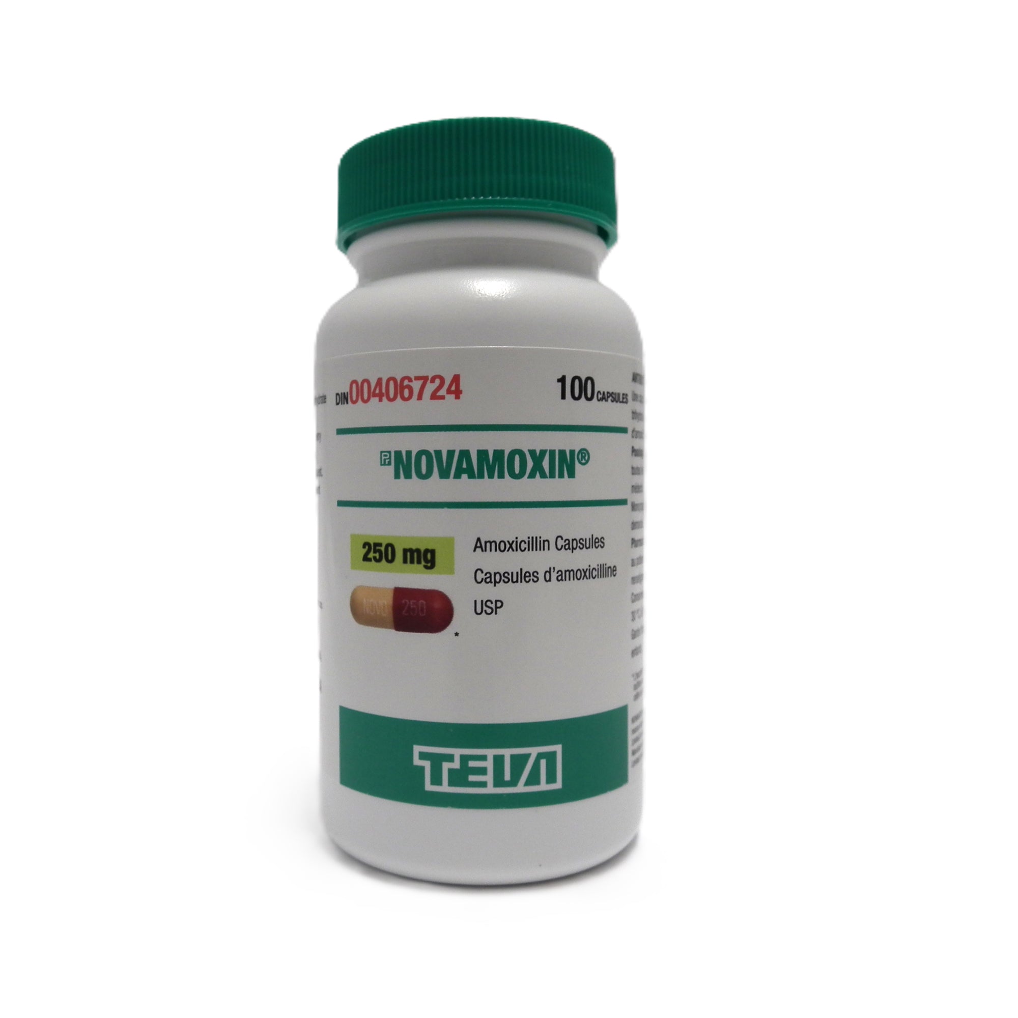 Amoxicillin 250 mg 100 Cap