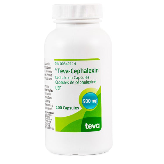 Cephalexin Capsule 500 mg 100 Cap