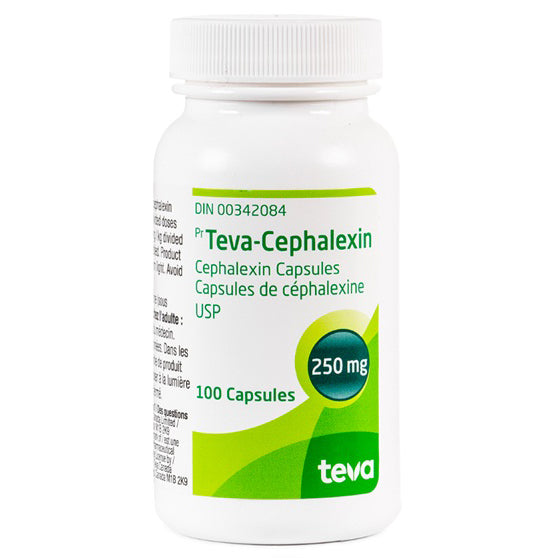 Cephalexin Capsule 250 mg 100 Cap