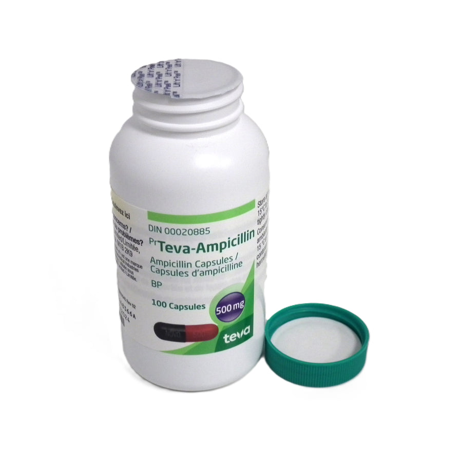 Ampicillin 500 mg 100 Cap