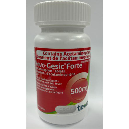 Novo-Gesic Forte 500 mg 100 Tab