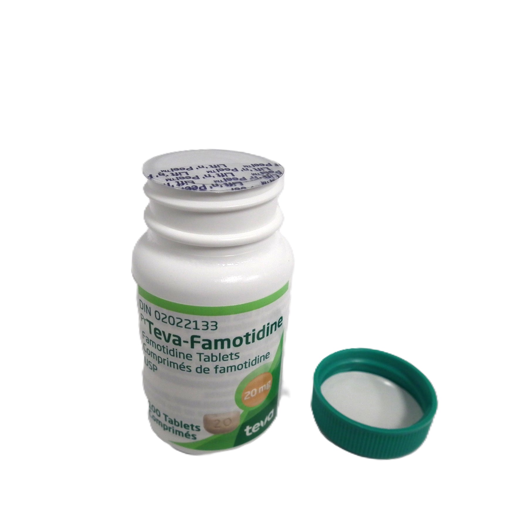 Teva-Famotidine 20 mg 100 Tab