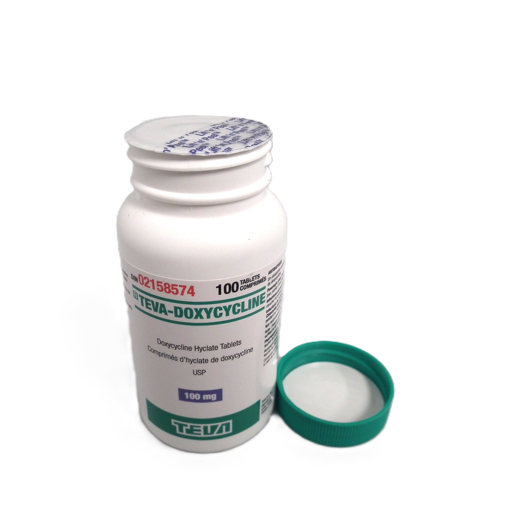 Doxycycline capsule 100 mg 100 Cap
