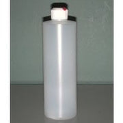 Lock Top Plastic Cylinder Bottle Natural 125 ml