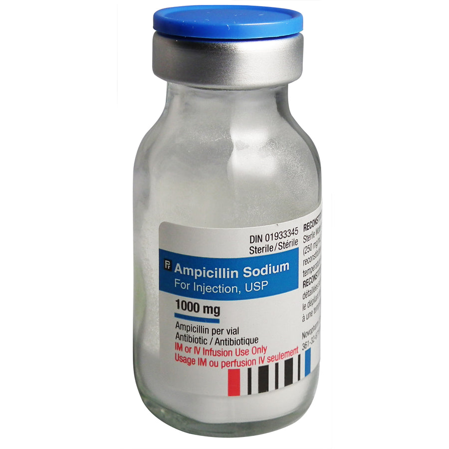 Ampicillin Sodium 250 mg/ml 1000 mg