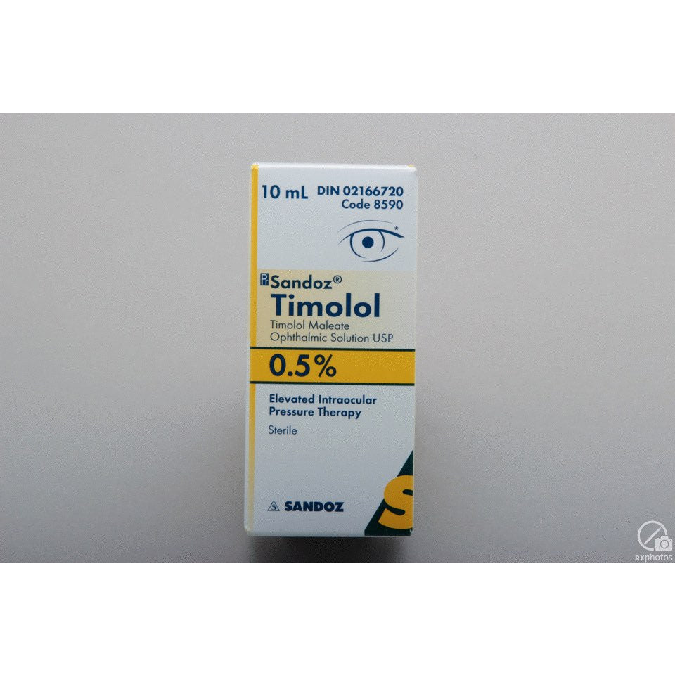 Timolol ophthalmic solution 0.5 % 10 ml