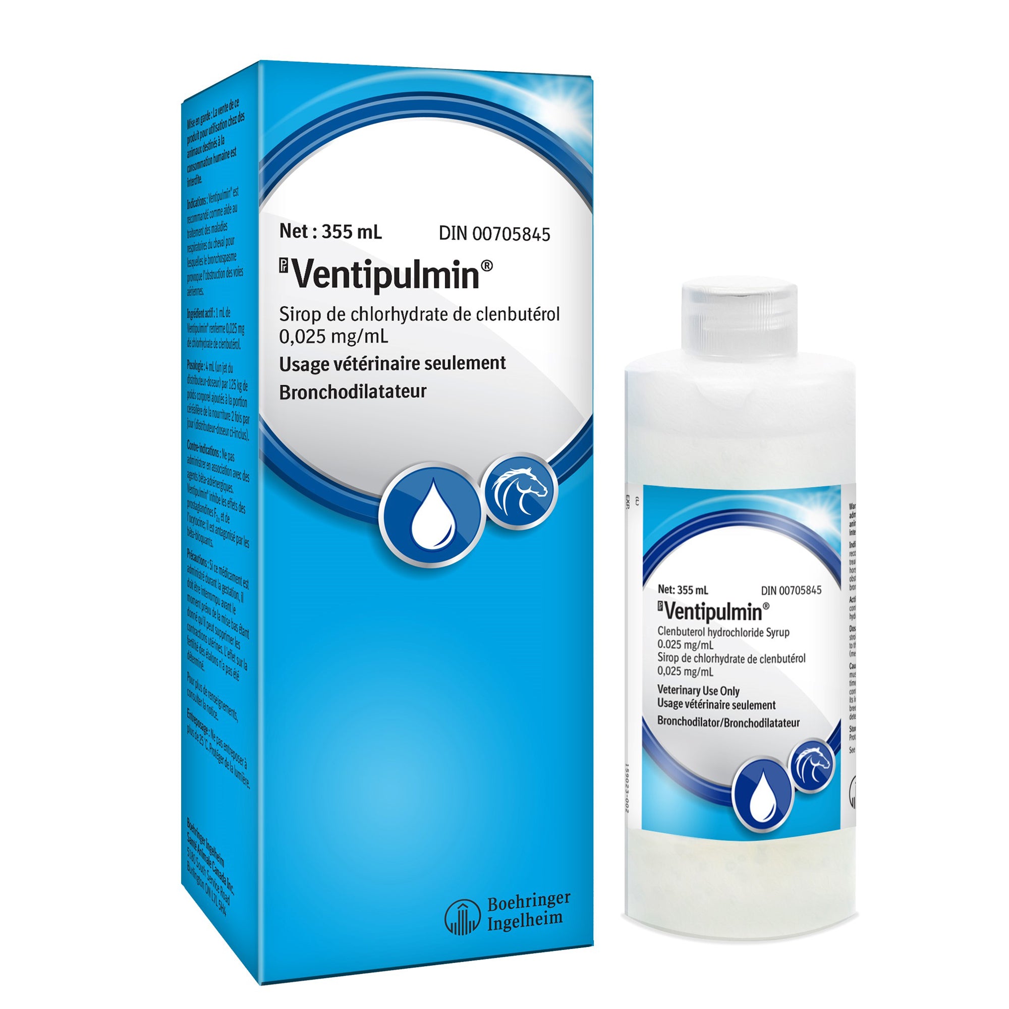 Ventipulmin 25 mcg 355 ml