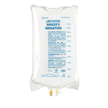 Lactated Ringer's Irrigation Solution 3 L N/ A