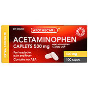 Apc-Acetaminophen 500 mg 100 Tab