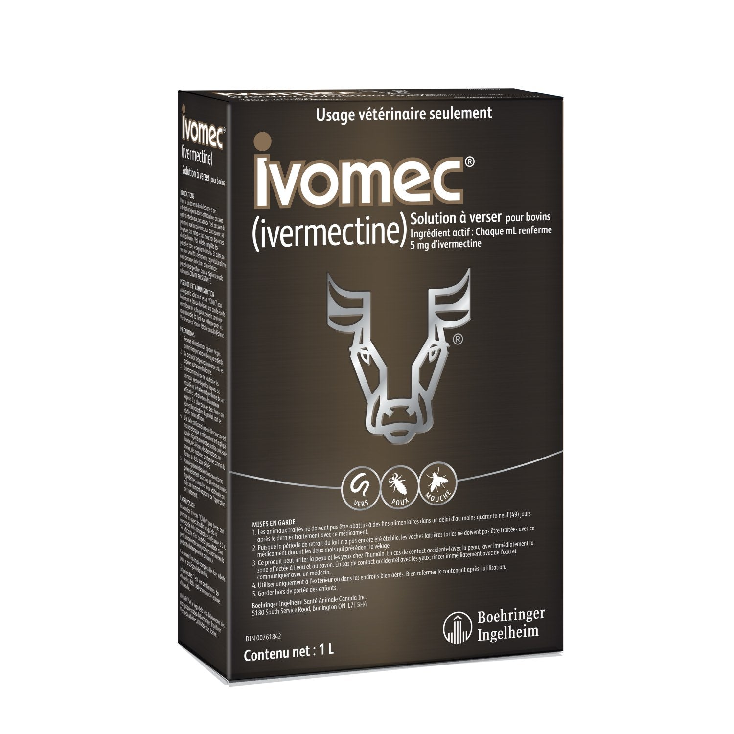 Ivomec Pour-On 5 mg/ml 1 L
