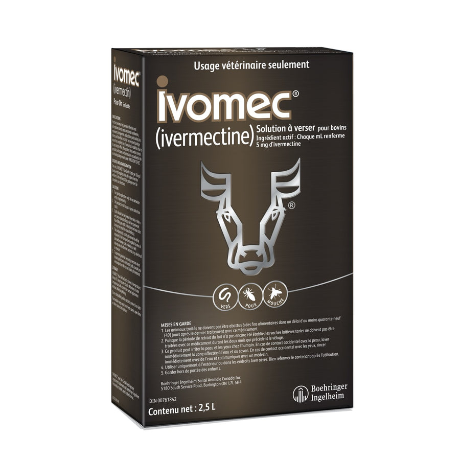Ivomec Pour-On 5 mg/ml 2.5 L