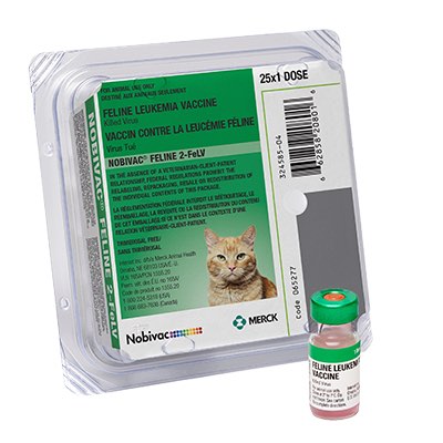 Nobivac Feline 2-FeLV 1 ml/Dose 25 x 1 ml