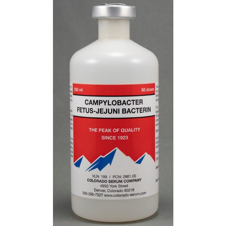 Campylobacter fetus-jejuni bacterin 5 ml/Dose 250 ml